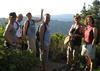 Group at the peak